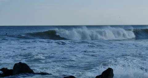 4K, Surfing, ocean, waves Vidéo 46691275