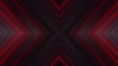 4K Synchronized Neon Blocks 4 Stock Footage 221271292