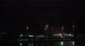 4k Tall ship Kruzenshtern with big fireworks behind 4k or 4k+ Resolution