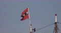 4k Tall ship mast with tripple X flag 4k or 4k+ Resolution