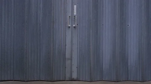 4K Team of workers at fuel plant come up from underground &amp; walk into daylight Stock Footage 63250008