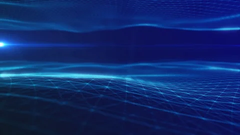 4K Technology Grid Background With Copyspace Stock Footage 106703432