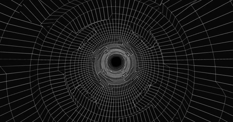 4K Technology - Tunnel Background Animation Video stock 116860028