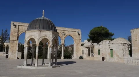 4K - TEMPLE MOUNT - 01 Stock Footage 46996580