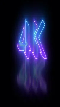 4K Text animation in vertical high resolution. Easy to put into any video. .. Stock Illustration
