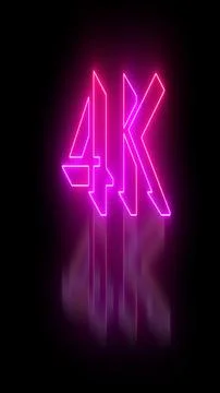 4K Text animation in vertical high resolution. Easy to put into any video. .. Stock Illustration