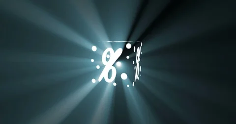 4K Three Dimensional Light Cube - % Sale |Loopable Stock Footage 109471486