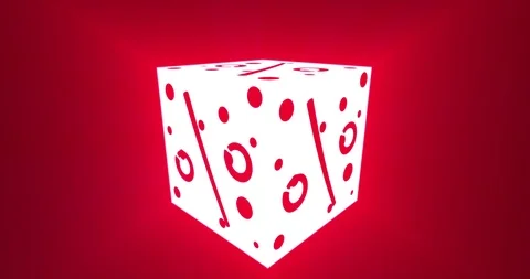 4K Three Dimensional Light Cube - % Sale |Loopable Stock Footage 109595154