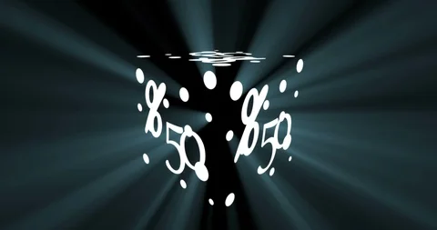 4K Three Dimensional Light Cube - % 50 Sale |Loopable Stock Footage 110191681