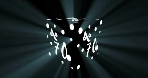 4K Three Dimensional Light Cube - % 70 Sale |Loopable Stock Footage 111028772