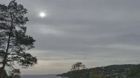 4K Time Lapse of Altostratus Clouds over Norway Stock Footage 54720448