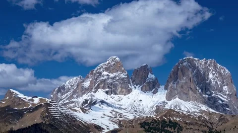 4K time lapse: amazing sunset over the Alps Stock Footage 67380461