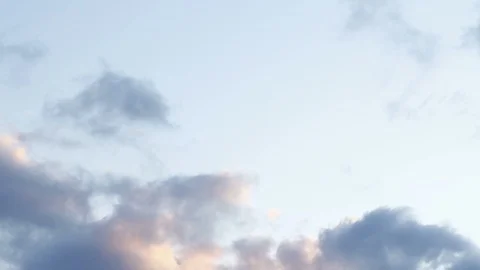 4k time lapse beautiful blue sky with clouds background. Stock Footage 122214478