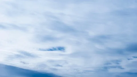 4k time lapse beautiful blue sky with clouds background. Video stock 124302345
