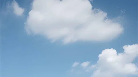 4K Time lapse, beautiful sky with clouds background, Video stock 116178872