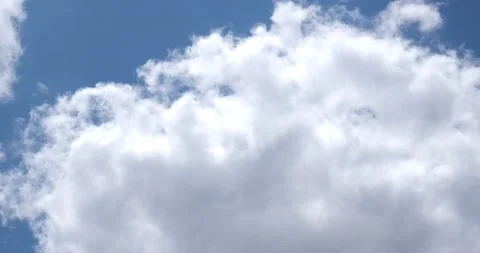 4K Time lapse, beautiful sky with clouds background Stock Footage 131971029