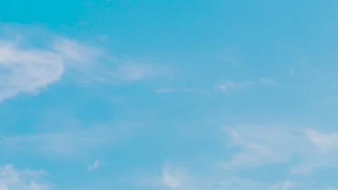 4K Time lapse, beautiful sky with clouds background Stock Footage 137631639