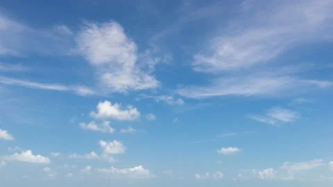 4K time lapse of beautiful sky Stock Footage 161093122
