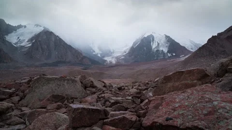 4k time lapse of clouds mass rolling over Stock Footage 54284793