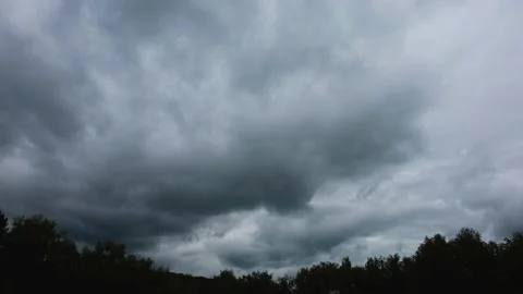 4K Time Lapse of clouds moving Stock Footage 200820315