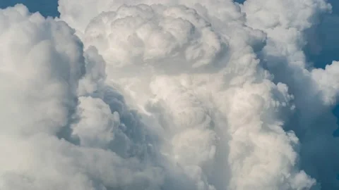 4K Time lapse clouds as the sky sunrise fog form misty nature ridge mountains Ti Video stock 147131864