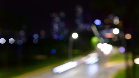 4k time lapse of congested freeway in Panama. Stock Footage 176445067