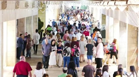 4K Time Lapse of Crowd Stock Footage 52368044