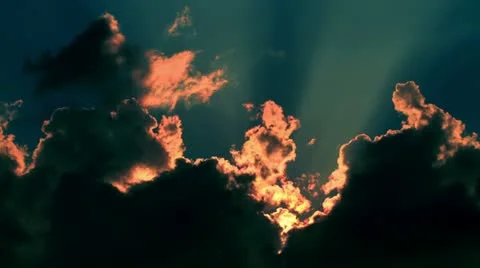 4K. time lapse dark sky. FULL HD, 4096x2304. Stock Footage