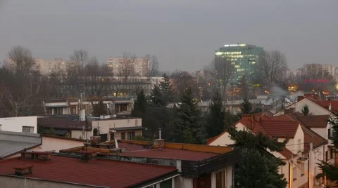 4K Time lapse day to night Stock Footage 46819277