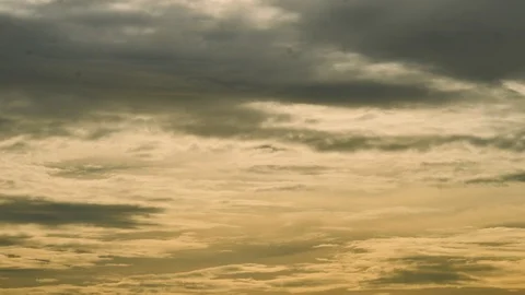 4K time lapse of dramatic evening cloud Stock Footage 87765898