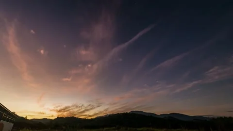 4K Time lapse of milky way Stock Footage 233504891