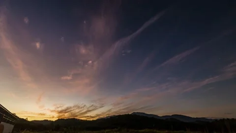 4K Time lapse of milky way Stock Footage 233504913
