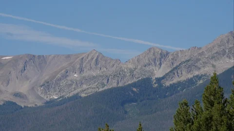 4k Time Lapse of Mountains With Clouds Video stock 96249659