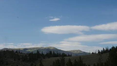 4k Time Lapse of Mountains With Clouds Video stock 96354984