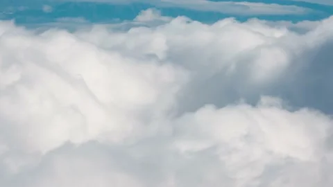 4K Time Lapse of Movement of thunderstorm clouds Vídeos de archivo 147189991