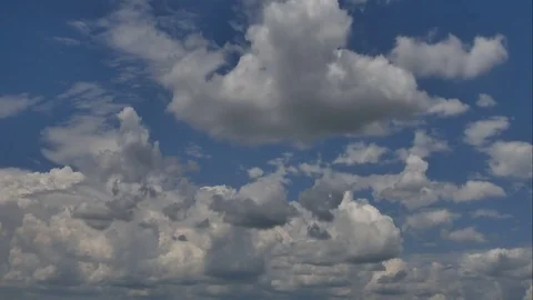 4K Time-lapse the movements of clouds,tree and river Stock Footage 76438978