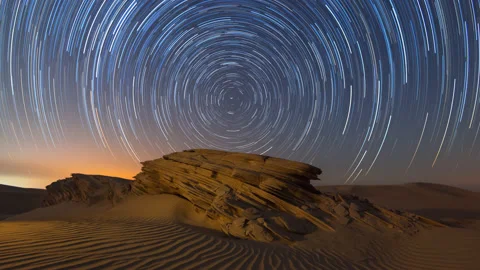 4K Time lapse of night sky milky way uni... | Stock Video | Pond5