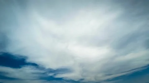 4k time lapse of peaceful clouds Stock Footage 50606947