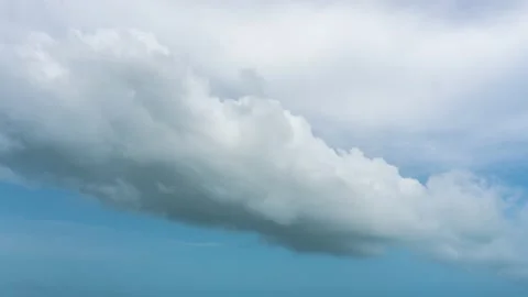 4K Time Lapse  Rain clouds spread across the sky1 Stock Footage 205261162