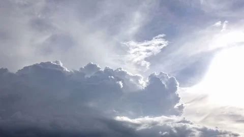 4K time lapse of raincloud. Stock Footage 78435824