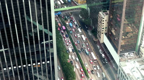 4K Time Lapse of Road Traffic Highway Stock Footage 58246270
