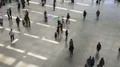 4K Time-Lapse: Shanghai railway station at rush hour. 4k or 4k+ Resolution