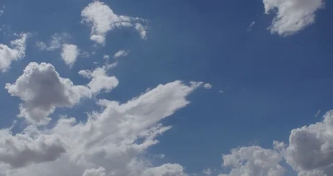 4K Time lapse sky with clouds and sun Stock Footage 108006003