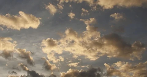 4K Time lapse sky with clouds and sun Stock Footage 108006945