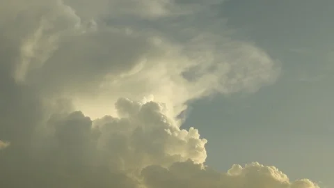 4K Time lapse sky with clouds and sun Stock Footage 108009677