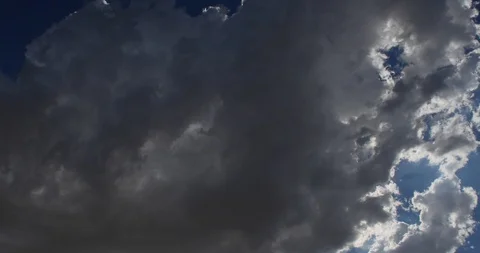 4K Time lapse sky with clouds and sun Stock Footage 108012307