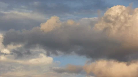 4K time lapse of sunset or sunrise Amazing sky nature light with colorful dark Stock Footage 202096627