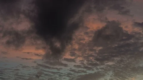 4K Time lapse sunset sky Stock Footage 94099261