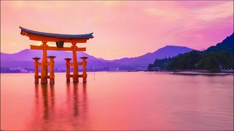 4k Time-lapse of Sunset sky and cloudy Beautiful nature Stock Footage 288005916