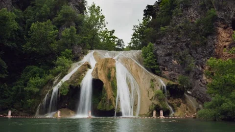 4K Time Lapse of Turner Falls, Davis Oklahoma Stock-Footage 156527479